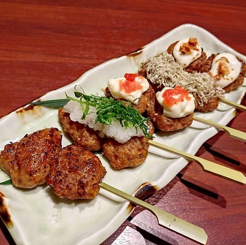 豊橋産大葉の手作り牛タンつくね